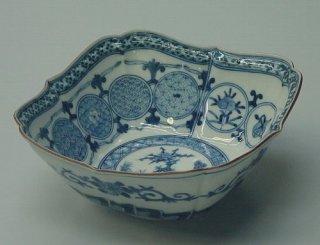 A1248-1/九谷焼/変形小鉢揃5客/銘々皿/飾鉢/盛鉢/菓子鉢/懐石道具/ 小鉢・中鉢 - 九谷焼和食器の通販専門店｜九谷焼いわたや