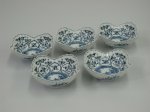 画像1: 小鉢揃　芙蓉手花鳥文　　　　　　　　　 (1)