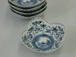 画像4: 小鉢揃　芙蓉手花鳥文　　　　　　　　　 (4)